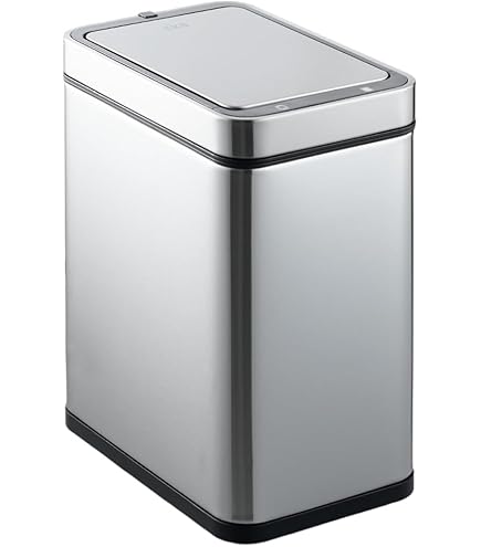 Amazon｜EKO ゴミ箱 自動開閉 アリュール センサービン シルバー 8L