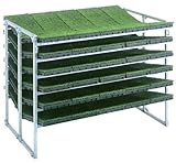 昭和ブリッジ 苗箱収納棚 [60枚・斜め収納] NC-60K-20