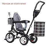 ALUP- チタンホイールバイク、子供の三輪車、軽いトロリー、赤ちゃんの赤ちゃんの乳母車、子供の自転車 (色 : # 3)