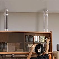 Amazon｜BAOYOUNI 家具転倒防止伸縮棒 転倒防止用 つっぱり棒