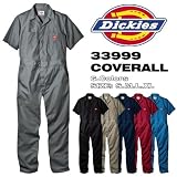 【アウトレット】ディッキーズ 半袖 カバーオール つなぎ SHORT SLEEVE COVERALLS 「33999」 色:GRAY サイズ:L