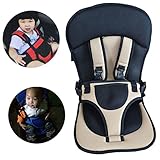 IPRO　チャイルドシールド　子供　保護　簡易型　座席　持ち運びに便利　ベビーチェア　車用品　ベビーチェア (カーキ)