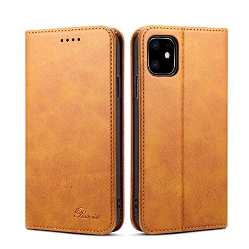 iPhone 11 Pro Max ケース 手帳型 iPhone 11 Pro MAX ケース 手帳- Rssviss iPhone 11 Pro Max ケース カード収納 スタンド機能 アイフォン 11 Pro Max ケース手帳型 アイフォン11 Pro MAX 高級PUレザーケース マグネット アイフォン 11 Pro MAX 財布型 スマホケース(iPhone 11 Pro Max★6.5 inch対応) W1 レトロブラウン