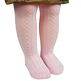 OEM 0-24m cotton baby tights (S, Pink)