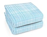 Olli & Lime Hatch Fitted Crib Sheet Set, Blue/White by Olli & Lime