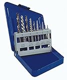 IRWIN HANSON Spiral Extractor and Drill Bit Set, 10 Piece, 11119 [並行輸入品]
