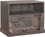 桐製　テレホン台ワイド