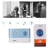 Giantree 音楽ドアベル、ワイヤレスコードレスリモコン音楽デジタルドアベルリンガーアラームチャイム