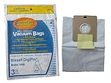 (1) - 3 (1 Pkg) Type 32115 Bissell Digi-Pro Allergy Vacuum Cleaner Bags 6900 Series. Also substitute