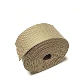 ECOKIJI(エコキジ)薄手 カバンテープ 厚み約1.4mm 綿ぽいポリエステル(幅50mm(長さ5m)サンド(KTS50S5)