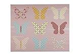 Sadie & Scout Butterfly Canvas Wall Decor [並行輸入品]