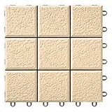 TOTO 【期間限定大特価!!】TOTOタイルユニット「バーセア」100×9枚角ユニット(10枚セット) サンド AP10MK01UFRJ