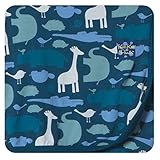 KicKee Pants Swaddling Blanket, Peacock Multi Animal by KicKee Pants