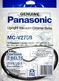 Panasonic MCV27OB Vacuum Cleaner Belt, 2 Pack