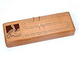 Continuous Cribbage Board - Brown Pelican