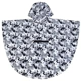Wildkin Camo Gray Poncho (6-12) おもちゃ [並行輸入品]