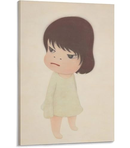 Amazon.co.jp: アート作品 奈良美智 公式ポスター Invisible Vision