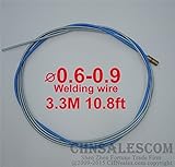 CHNsalescomパナソニックMIG溶接標準ライナー0.6-0.9溶接ワイヤコネクタ3.3M 10.8ft