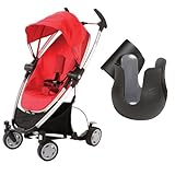 Quinny Zapp Xtra Folding Seat with Cup Holder - Rebel Red by Quinny