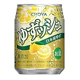 チョーヤ ゆずッシュ 缶 250ml
