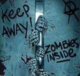 ゾンビinside-door Keep away-turn back- cover-walking Deadプロップホラー装飾
