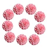 Fityle DIY　生き生き　シルク　人工菊　造花　装飾花　　フラワーヘッド　花束　工芸品　10個入　13色選ぶ - 色8