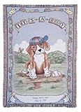 It's A Boy Welcome New Baby Congratulations Tapestry Throw Blanket 40" x 50" [並行輸入品]