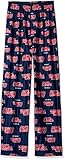 ミシシッピOle Miss Rebels Youth NCAAプリントロゴパジャマパンツ L