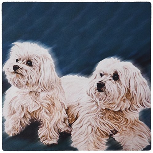 3Dローズ 犬　マルチーズ - マルチーズ - マウス パッド - マウスパッド - mp_758_1 (並行輸入)