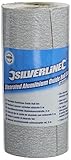 Silverline Stearated Aluminium Oxide Decorators Roll 5m Sand Paper 240 Grit