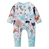 ベビー服　子ども服　Cutelove　カバーオール　ロンパース　動物柄　長袖　男の子　女の子　ベビー　赤ちゃん　幼児　秋　冬　可愛い　ファッション　素敵　カジュアル　普段着　チュチュベビー　開きスナッ