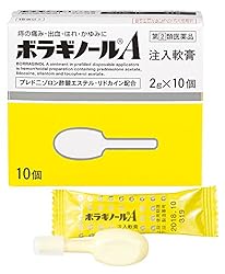 【指定第2類医薬品】ボラギノールA注入軟膏 2g×10