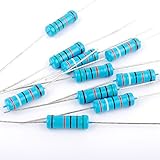 Newone 105個入り（21種 各5）3W 金属被膜抵抗器 100Ω-910Ω 　金属皮膜抵抗器　レジスター　メタル抵抗器　