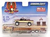 GREENLIGHT グリーンライト 1：64 スケール「MiJo エクスクルーシブ -1982 GMC K-2500 ウィズ グースネック・トレーラー - 俺たち賞金稼ぎ!!フォール・ガイ」