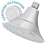 シャワーヘッドでフィルタリングvivaspringクローム仕上げ 6.5" diameter FSH25-CG 1