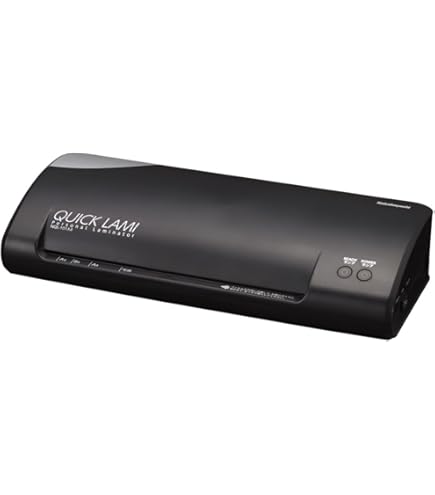 Amazon.co.jp: ナカバヤシ ラミネーター A4 ブラック 72218 : 文房具