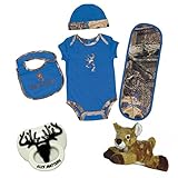 Baby Boy Camo Hunting Buddyギフトセットwithおしゃぶりand Plush Deer