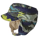 (パタゴニア)patagonia Baby Reversible Shell Hat 60577 Woven Daze:Glare Green (WVZG) 5T