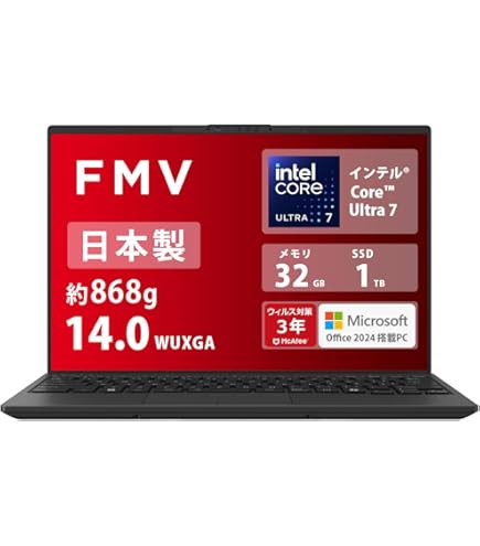 Amazon.co.jp: FMV 富士通 ノートパソコン 日本製 fmvzero LIFEBOOK