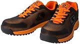 WORKS HOMME ワークスオム　S-ZERO SAFETY SHOES  セーフティシューズ　(オレンジ×ブラック) 27.0cm