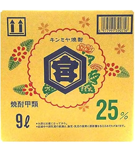 Amazon.co.jp: 宮崎本店 キンミヤ焼酎 720ml 25度 12本 : 食品・飲料・お酒