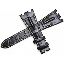 良品 オーデマピゲ レザーベルト 希少 アリゲーター 黒 ローテ 交換用として 良品 オーデマピゲ レザーベルト 希少 アリゲーター 黒 ローテ