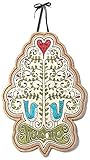 DEMDACO Welcome Folk Tree Wall Decor, 20-Inch by 29-Inch [並行輸入品]