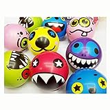 12pcs楽しい絵文字面Squeeze Balls Modern StressボールリラックスEmotionalハンド手首Exerciseストレストイボールおもちゃfor Children