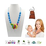 Fashion Silicone Baby Teething Nursing Necklace - Fashionable Nursing Necklace baby Safe For Mom To 