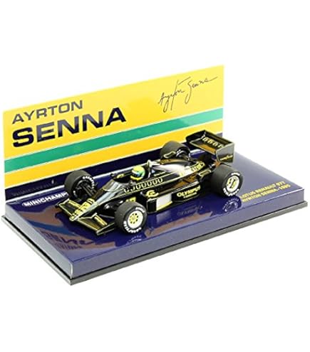 ミニチャンプス ロータス ルノー 98T A.セナ 1986 ウェザリング仕様 ミニチャンプス ロータス ルノー 98T A.セナ 1986 ウェザリング