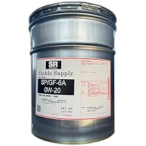 Amazon | SR エンジンオイル 全合成油 SP 0W-20 20L GF-6A | 車