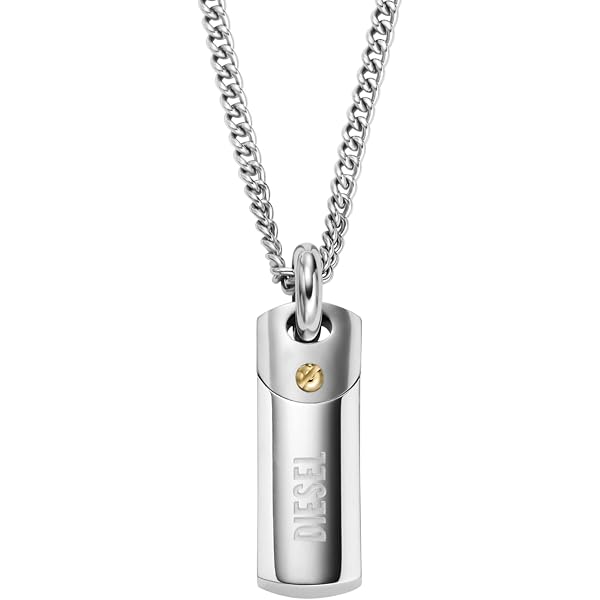 Amazon.co.jp: [ディーゼル] DIESEL ロゴプレート＆チェーン
