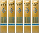 【5個セット】 GONESH(ガーネッシュ) お香 インセンス スティック エクストラリッチ ナグチャンパ(フローラル系の香り) 20本入