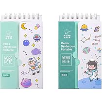 Amazon | 学習帳 単語帳 暗記カード かわいい カバくま 遮る可能な単語